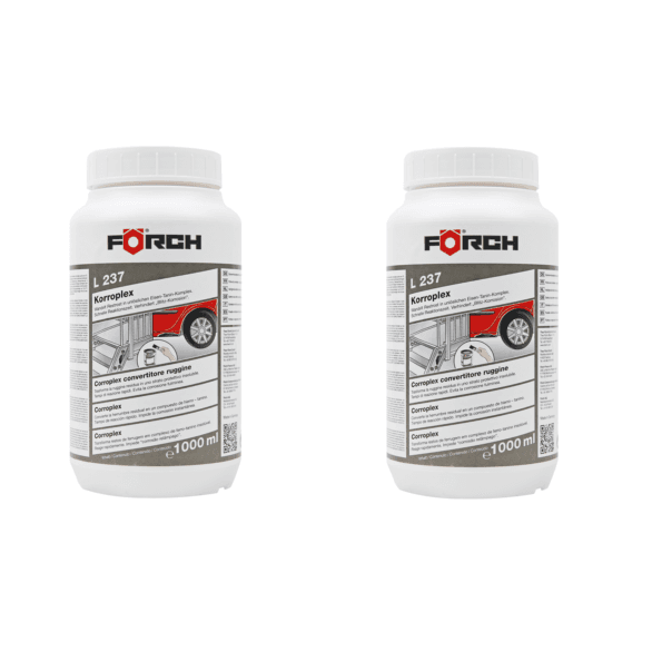 Pachet 2 bucati inhibitor rugina forch korroplex l237 solutie de neutralizare a ruginii gramaj 2 x 1 litru